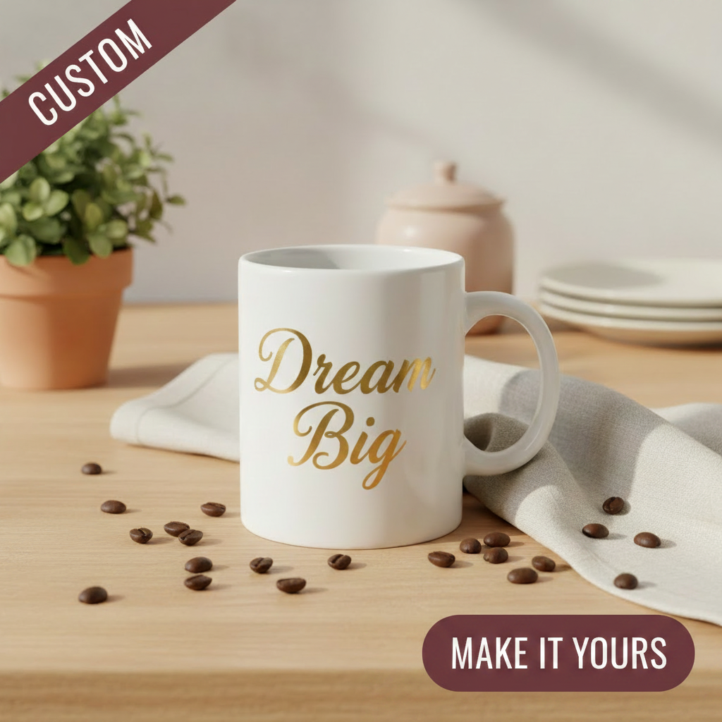 Dream Big mug kitchen product image