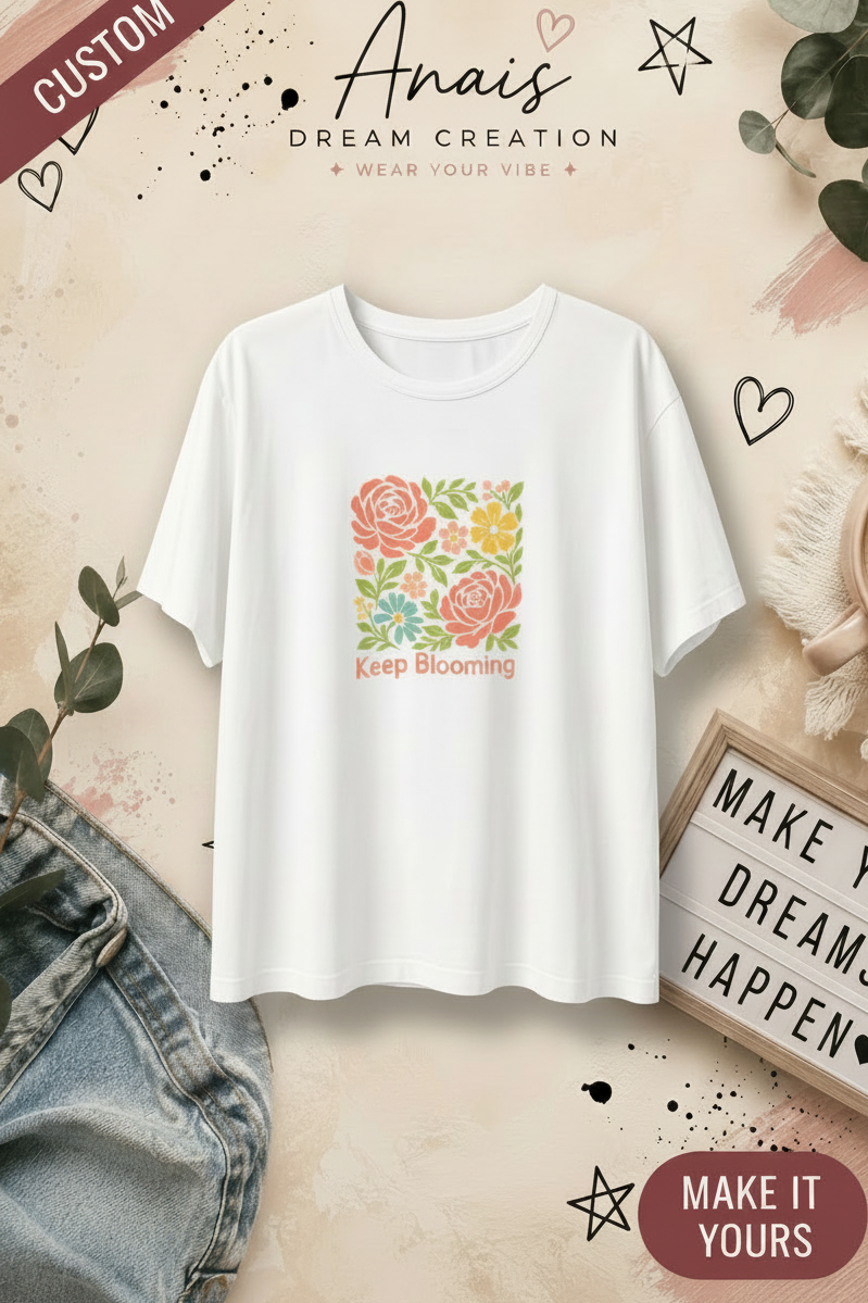 Larger Keep Blooming shirt product image