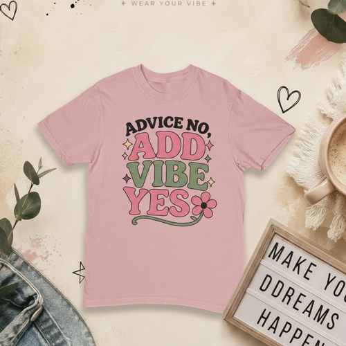 Revised Blossom shirt on branded background