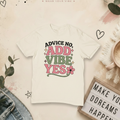 Revised Ivory shirt on branded background